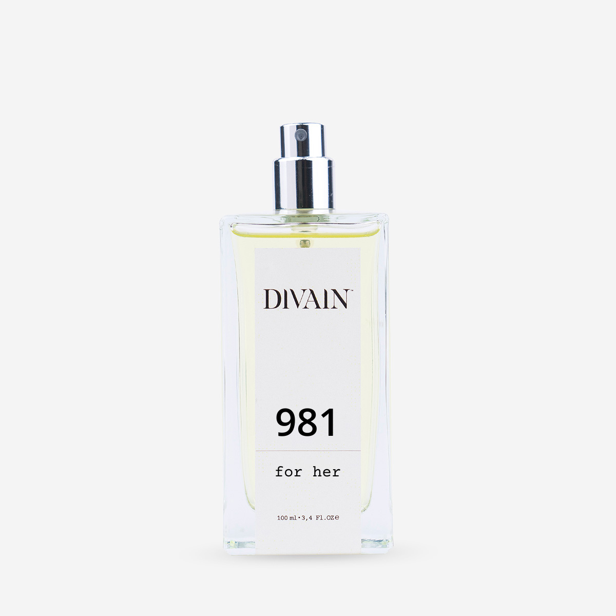 Dupe perfume bottle for woman divain-981
