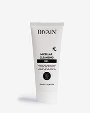 Bottle of micellar cleansing gel 100 millilitres divain care